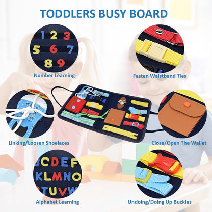 Button Lace Up Training Tool Toy