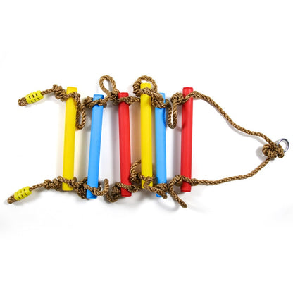 Children Climbing Ladder Climbing Rope