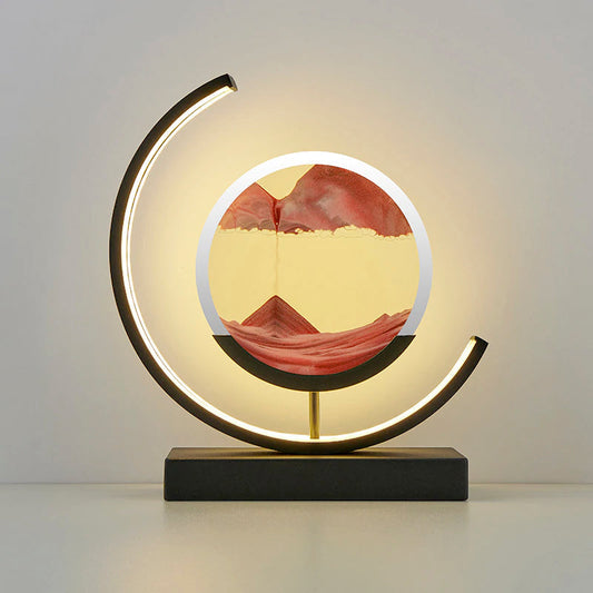 Flowing Sand LED Lamp